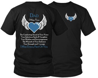 in memory of dad t shirts