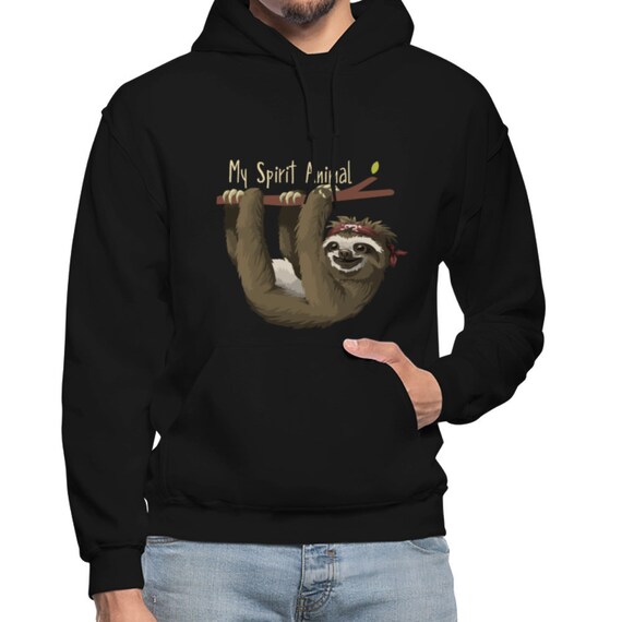 Sloth Spirit Animal Sloth Hoodie 