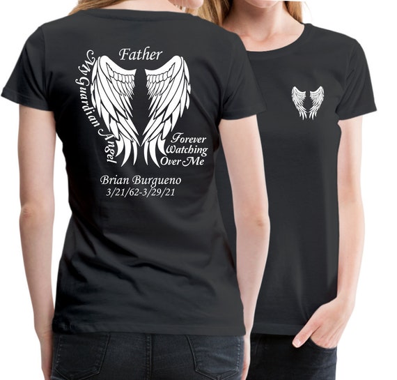 Interconectar Pesimista Posteridad Camiseta personalizada del ángel de la guarda ángel de la - Etsy México