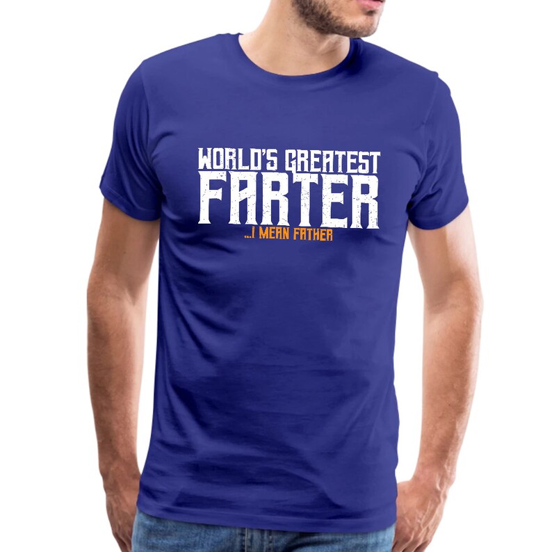 First Fathers Day Shirt Dad Shirt New Dad Shirt New Dad Gift For Husband World/'s Greatest Farter Shirt Fathers Day Gift From Daughter