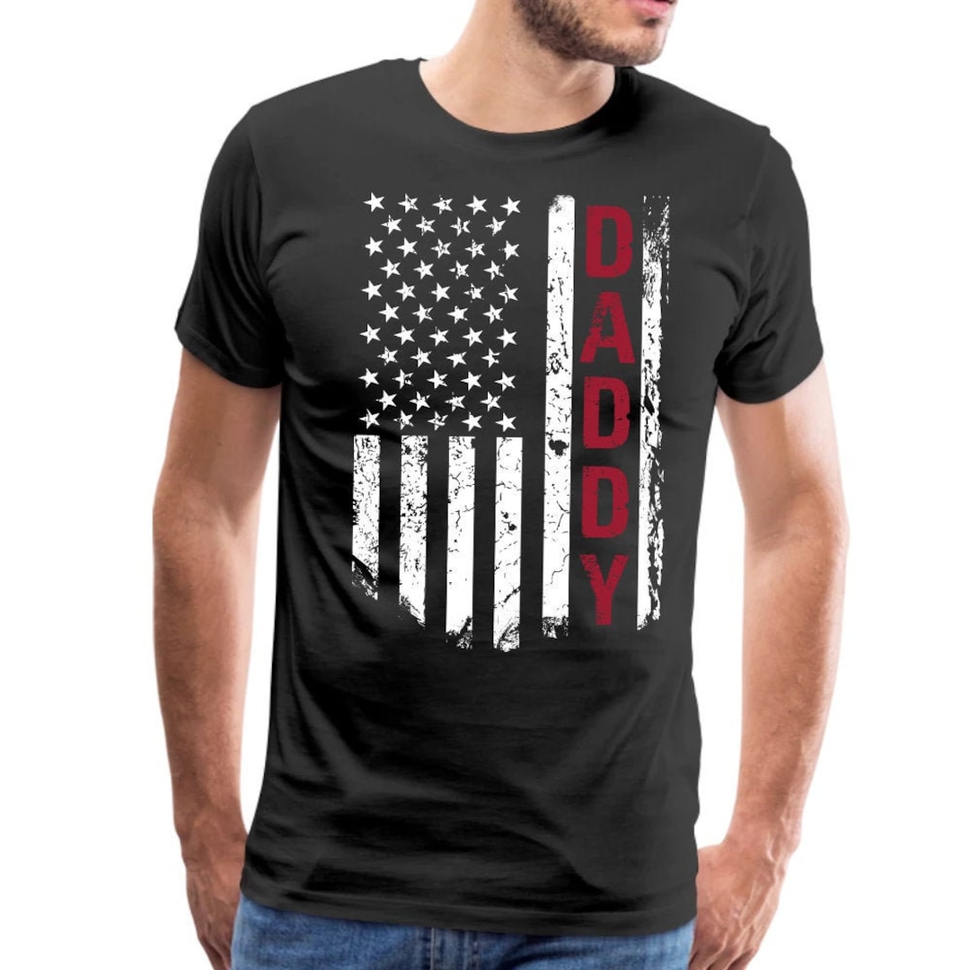 American Flag Daddy Shirt Dad Shirt Husband Shirt - Etsy