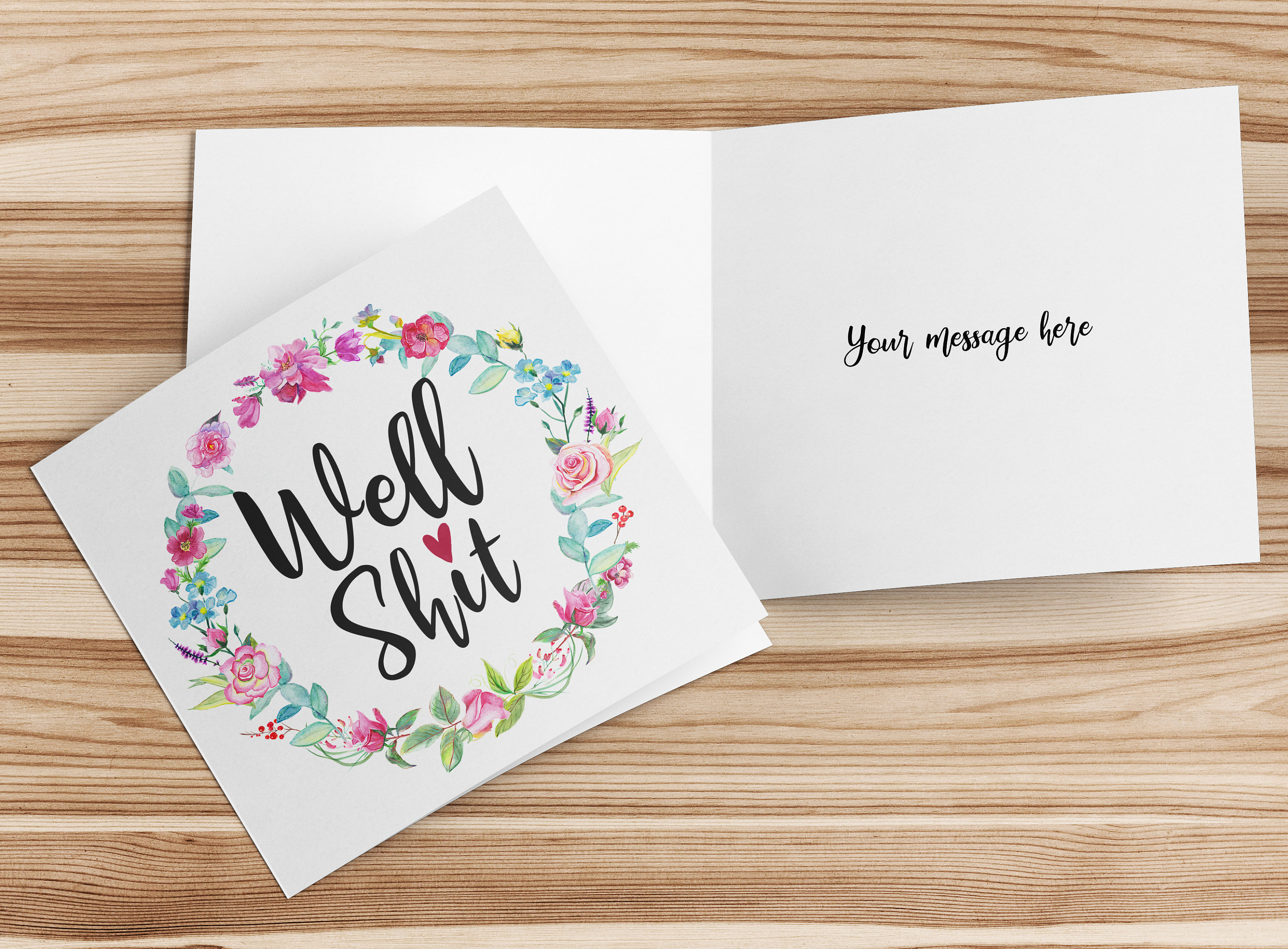 Rude Goodbye Card - Etsy
