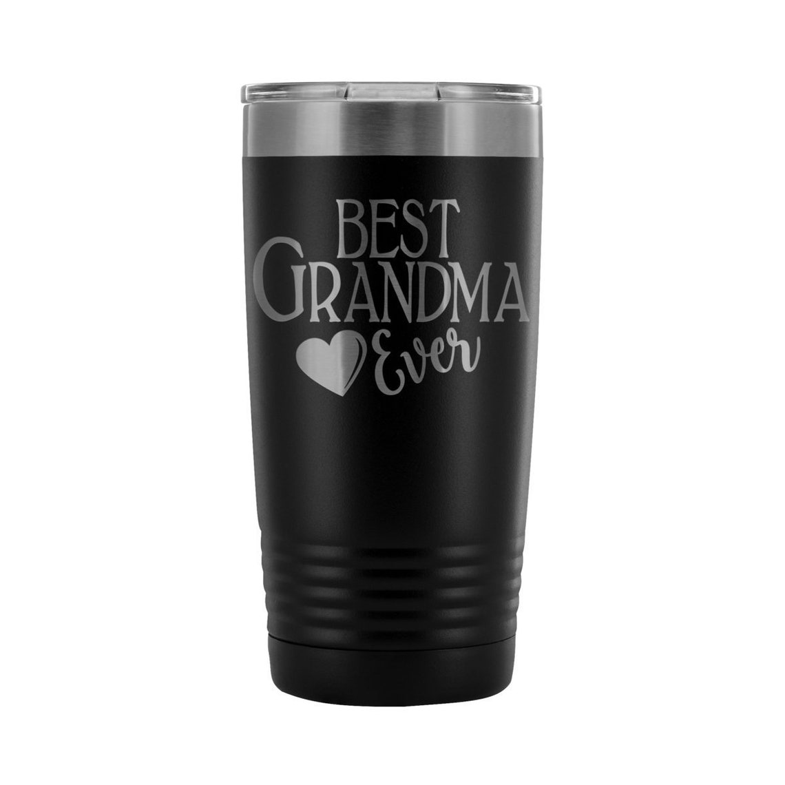 Best Grandma Ever Heart 20 Oz Tumbler Grandma Gift Tumbler Etsy