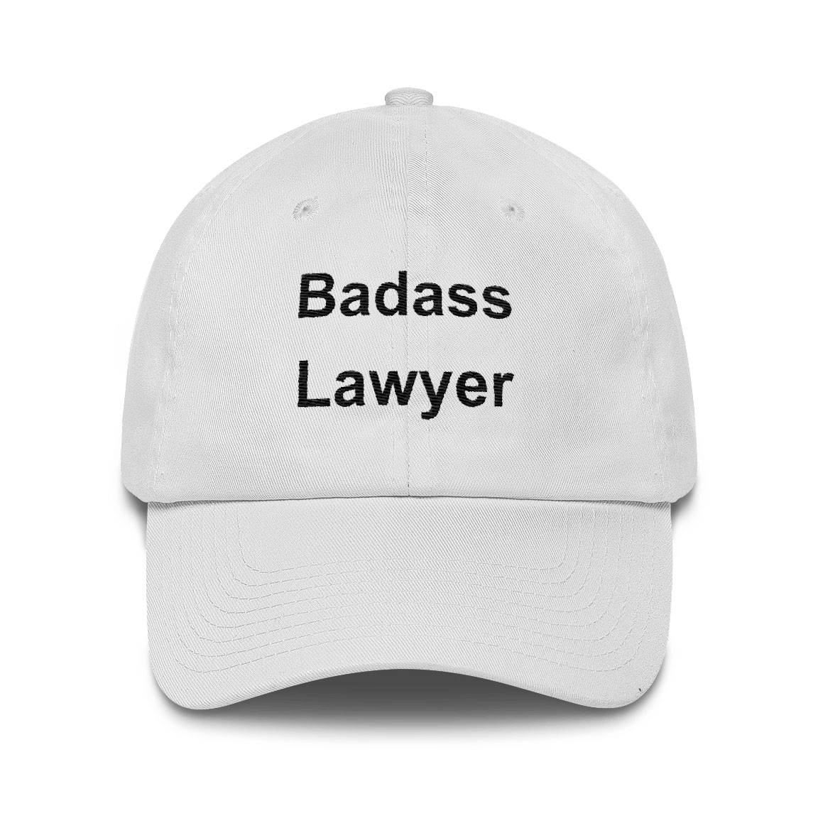 Badass Lawyer Hat Low Profile Embroidered Lawyer Cap Funny Etsy
