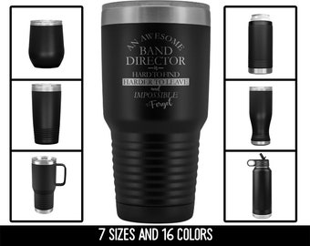 Band Director Gifts Band Director Tumbler, Band Leader Cup, Music Teacher Tumbler, Music Teacher Gift, Band Leader Gift, Music Director