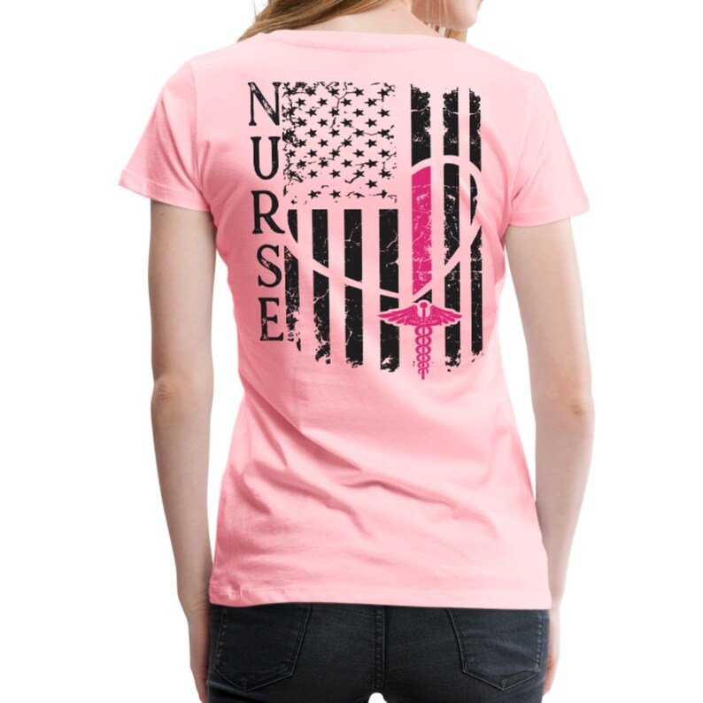 Nurse Shirt Nurse Flag Shirt Nurse Gift Nurse T Shirt Etsy