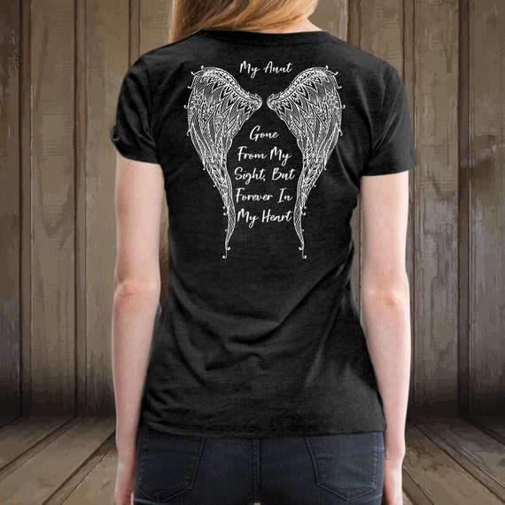 My Daughter's Angel Wings Protect My Heart Cute T-Shirt Gift My Daughter's Angel Wings Protect My Heart Cute T-Shirt Gift