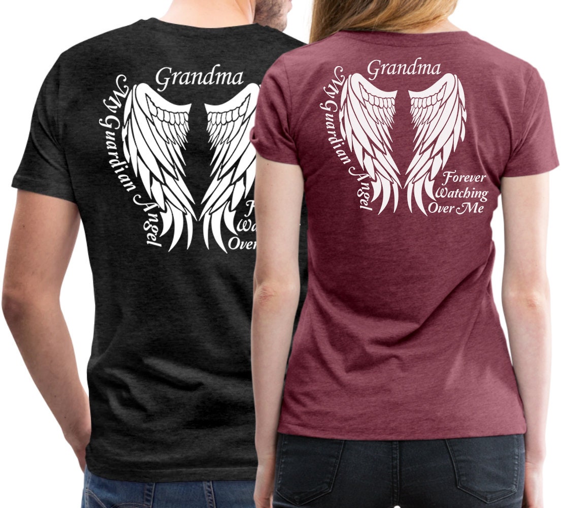Grandma Guardian Angel T-shirt My Guardian Angel Grandma