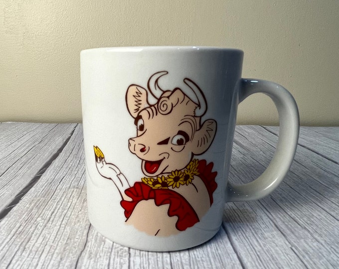 Vintage Elsie the cow coffee cup