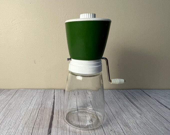 1960's Green Federal Housewares nut grinder