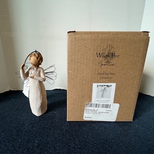 Vintage Willow Tree &quot;Just For You&quot; Thank You ornament in original box and packing