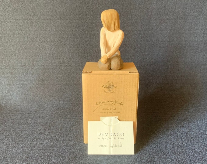 Vintage Willow Tree "Joyful Child" figurine in original box