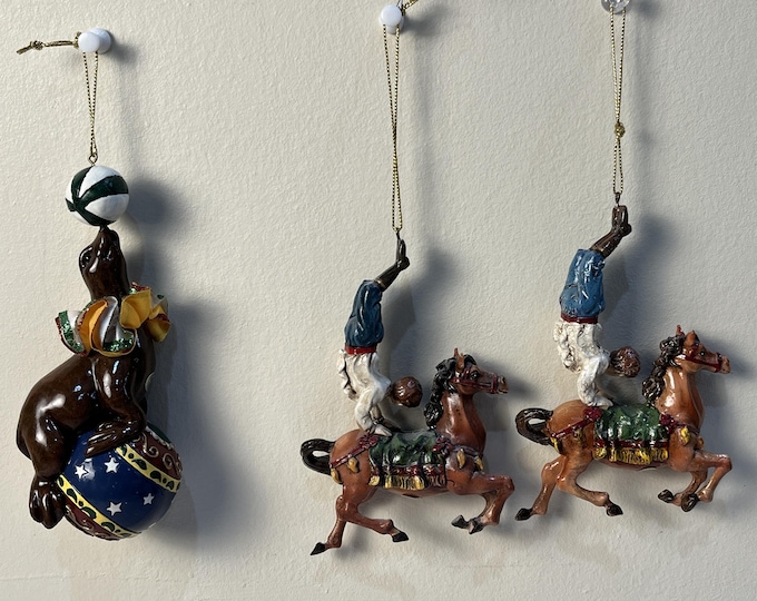 Choice of 3 hanging circus horses and seal