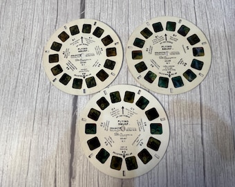 1982 Wallace Berrie & CO. Flying Smurf 3-reel set