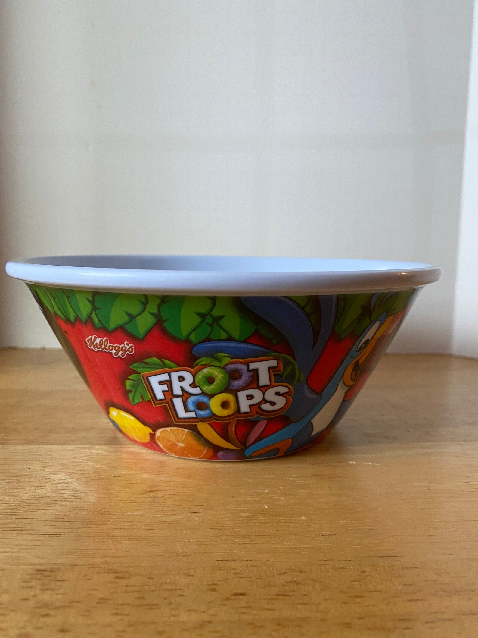 Kellogg's Froot Loops cereal bowl Etsy