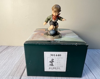 Vintage Berta Hummel "BH 195 "Go for Your Goal" in original box