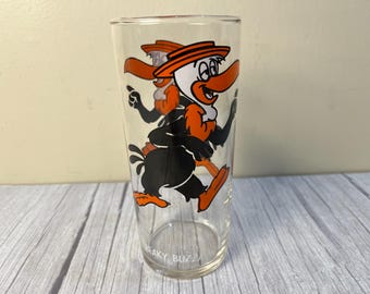 Vintage 1973 Beaky Buzzard Pepsi Warner Brothers Drinking Glass