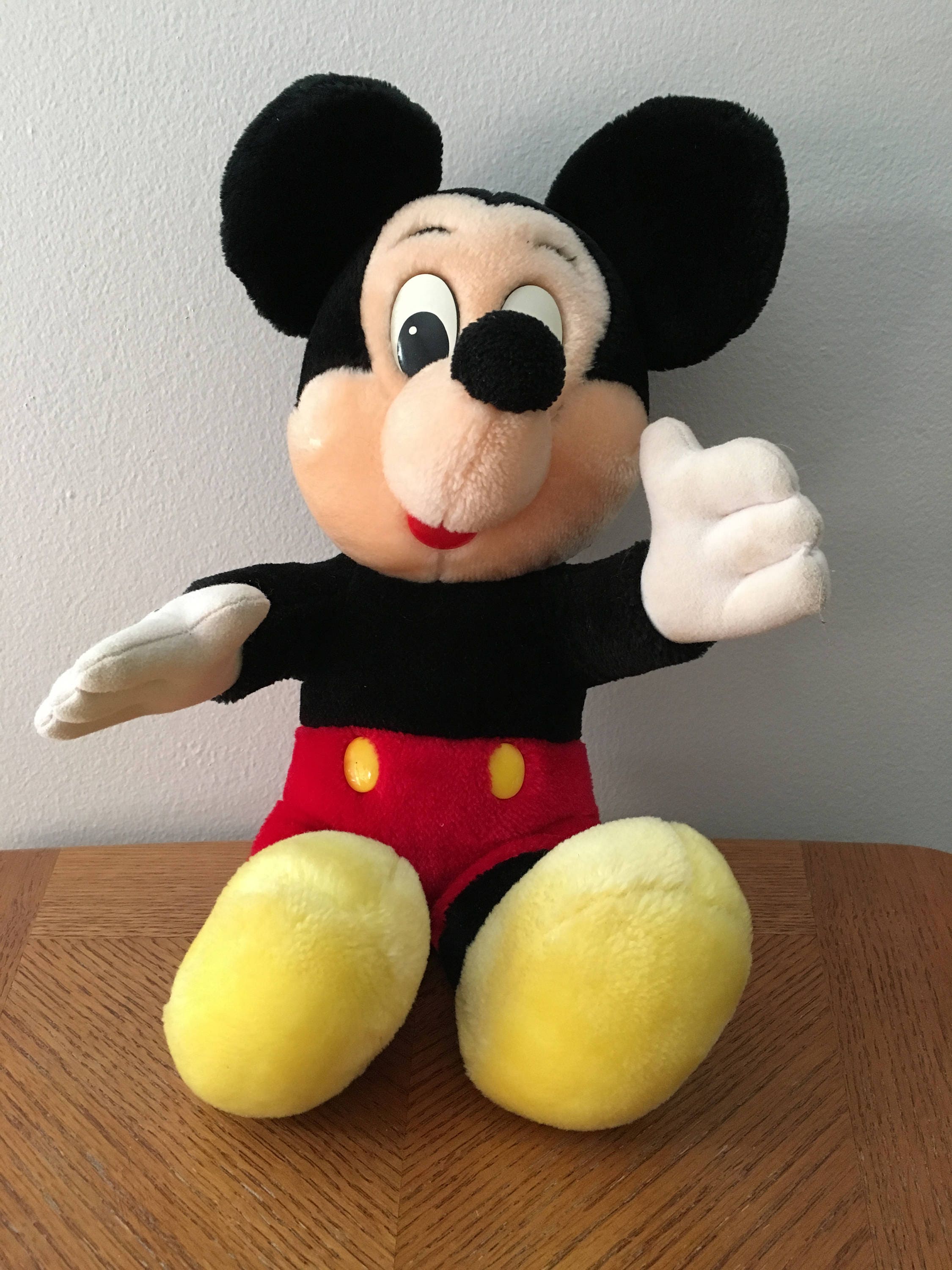 vintage mickey and minnie mouse stuffed animals