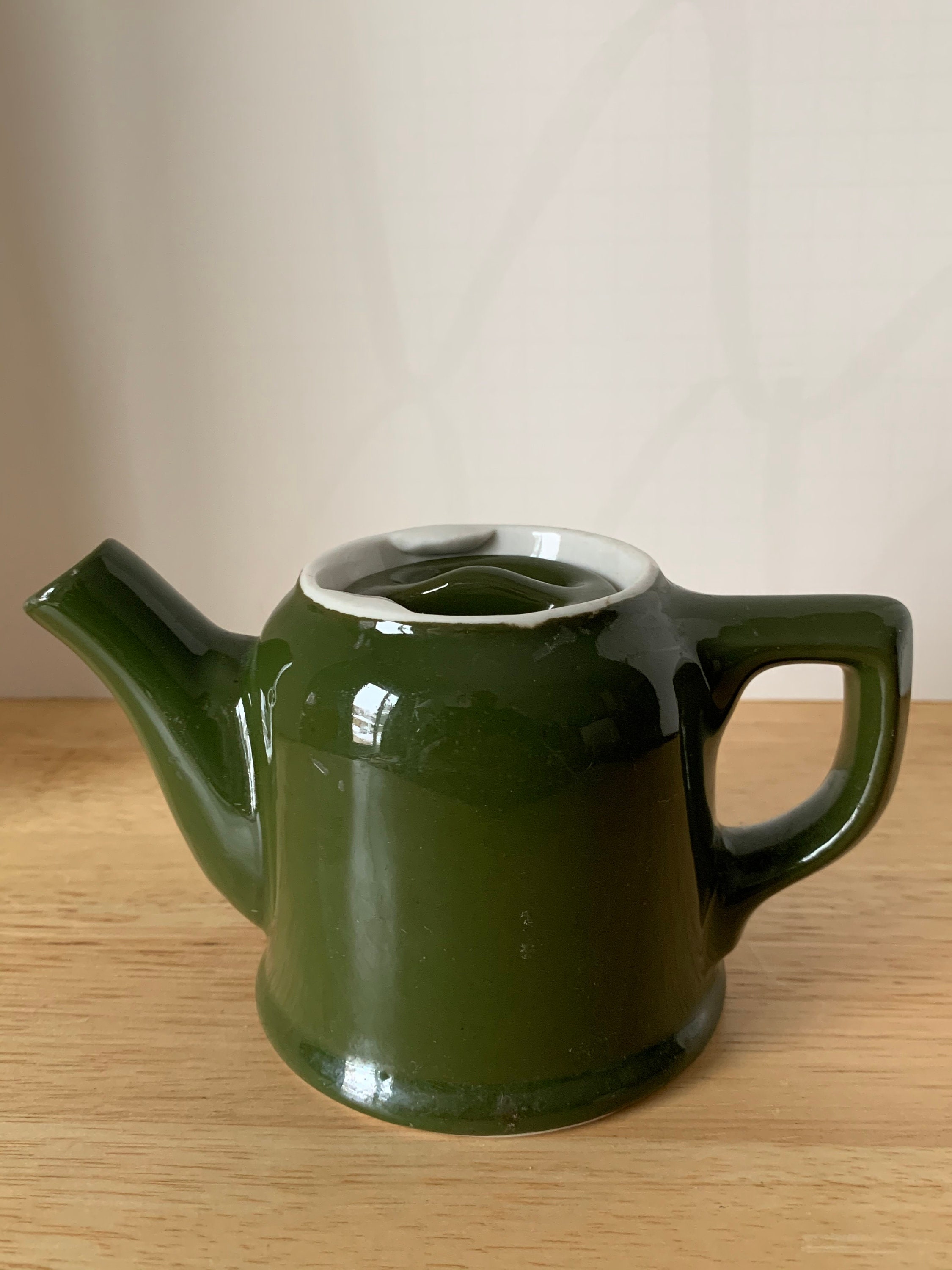 Vintage green Hall tea pot