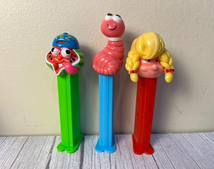 Choice Pez Sourz Watermelon, Worm or Pez girl