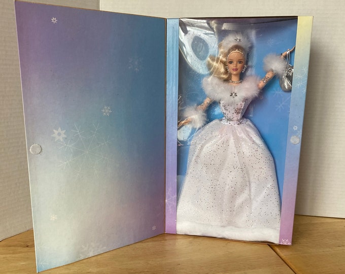 2002 Barbie  Winter's Reflection Collectable Doll NIB