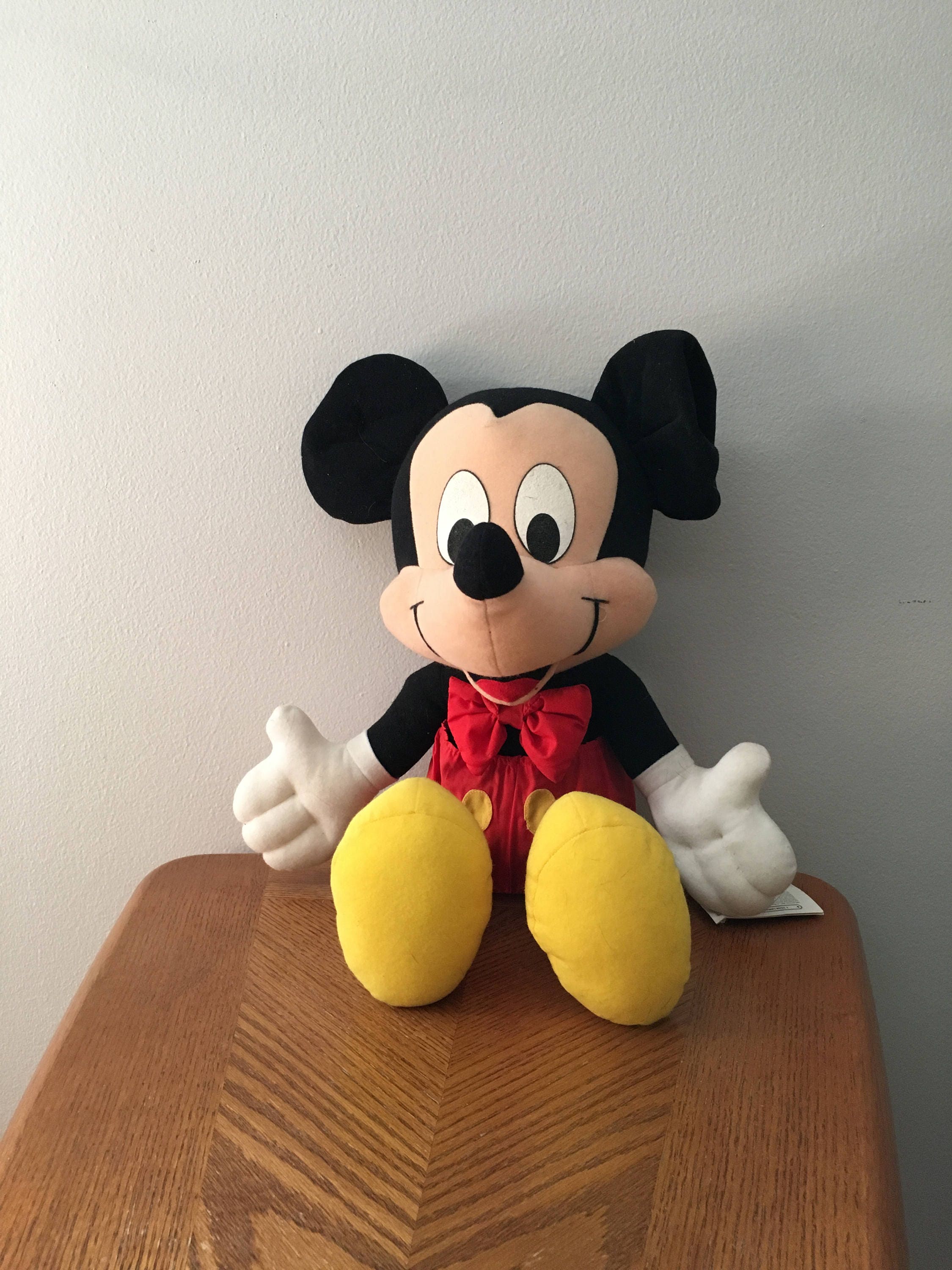Vintage 1980's 22' Mickey Mouse stuffed animal from Arco Toys/Mattel with tags
