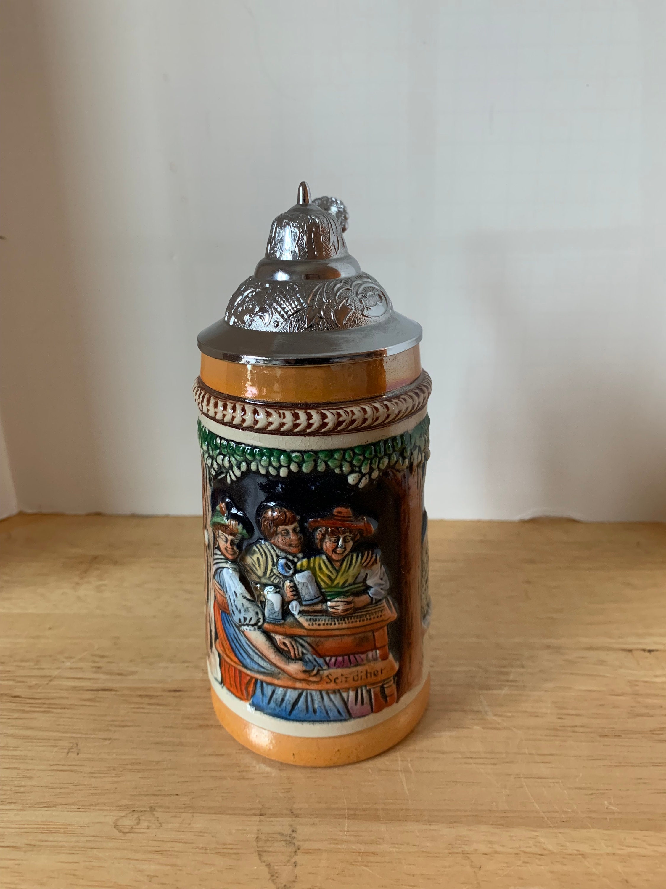 Lidded Original King beer stein