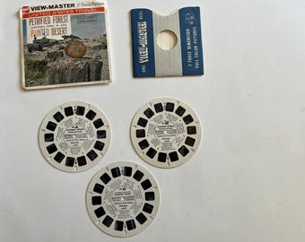 GAF Petrified Forest National Park and Painted Desert 3-reel set