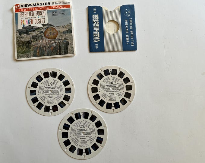 GAF Petrified Forest National Park and Painted Desert 3-reel set