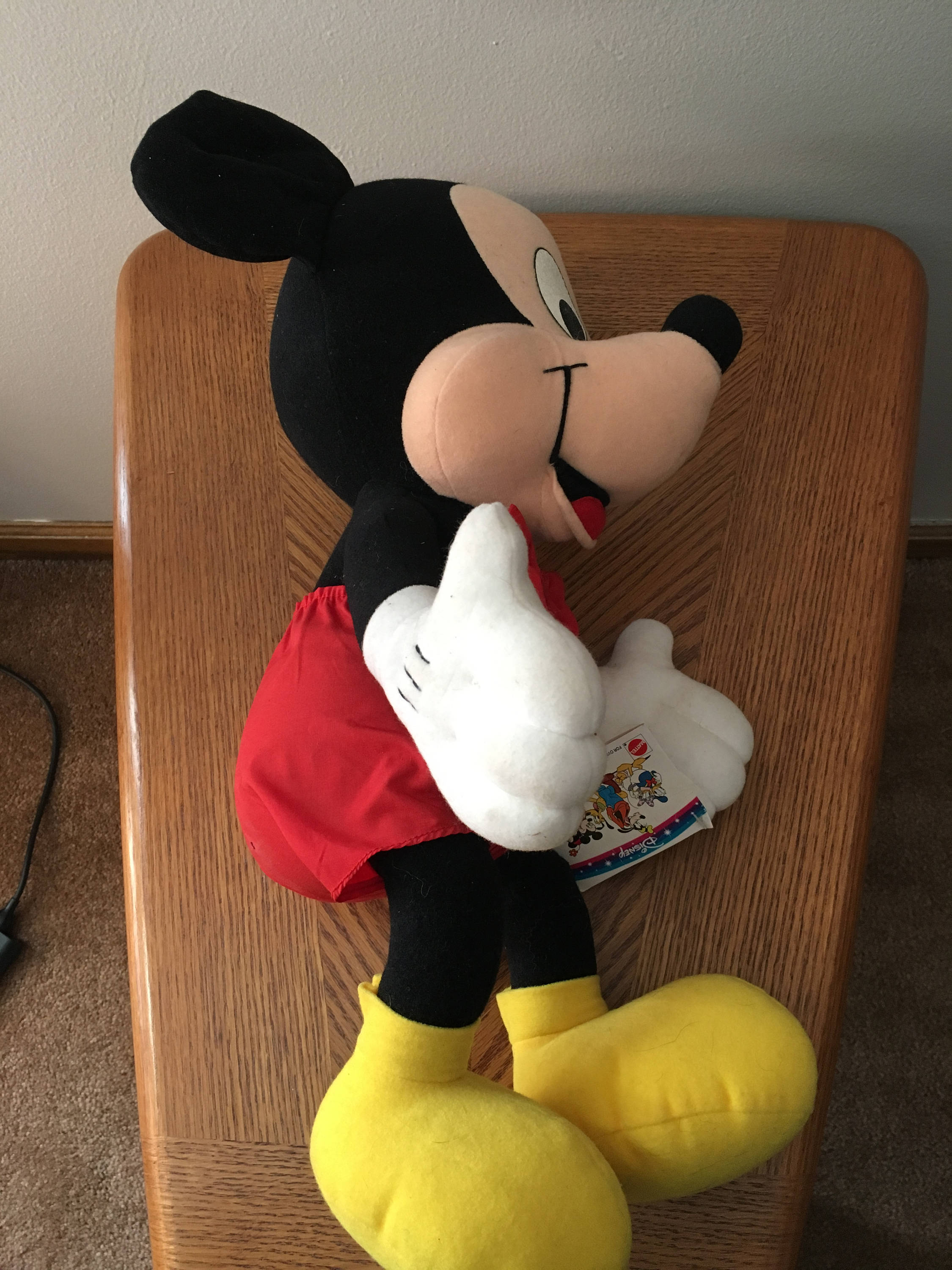 1980 mickey mouse doll