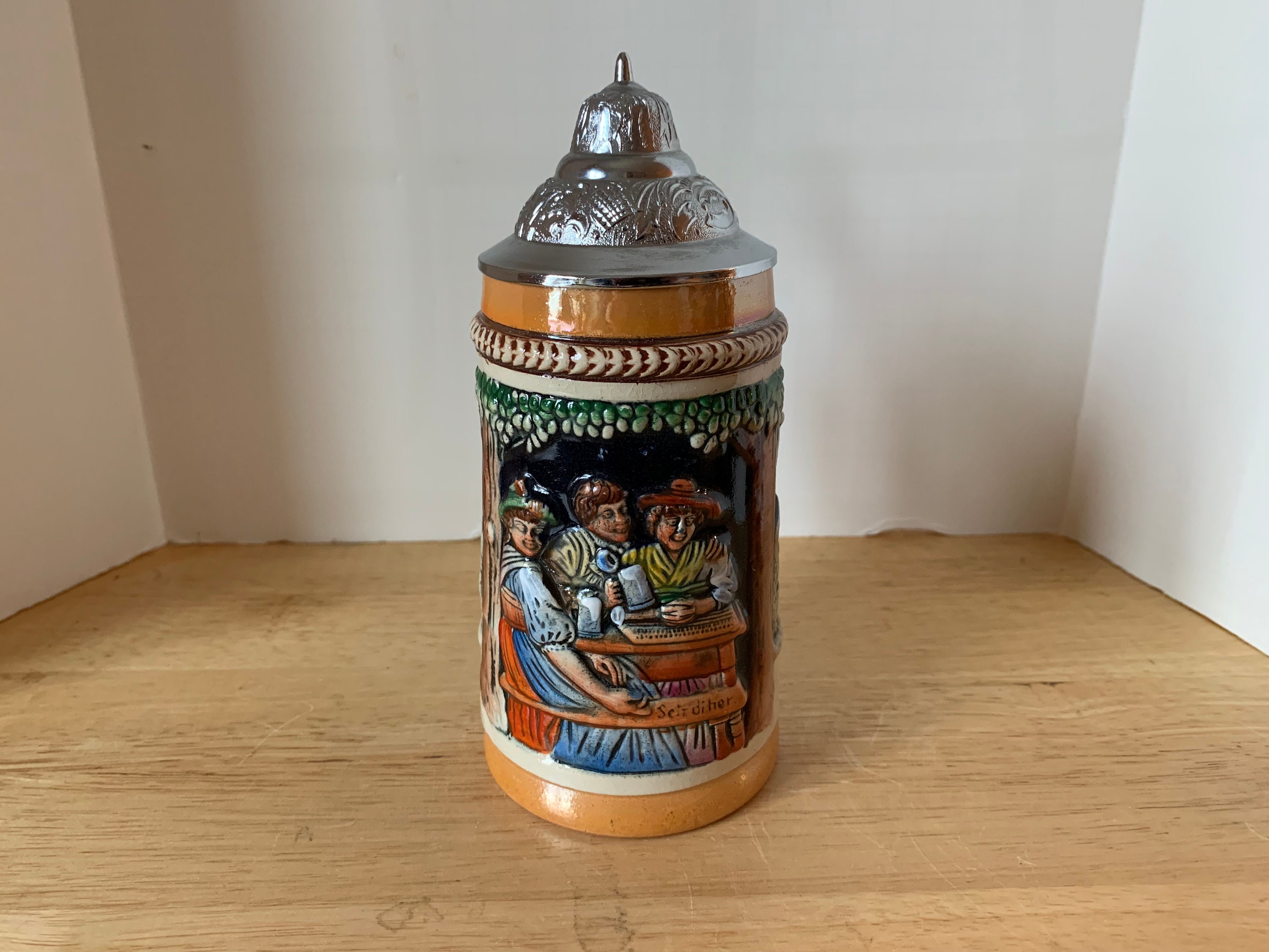 Lidded Original King beer stein