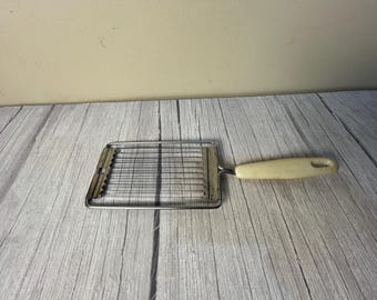 Vintage Rostfrel Stainless Steel Tomato Slicer