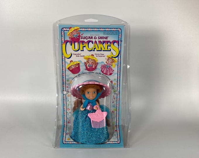 Vintage 1990 New in Box Sugar & Shine Cupcakes Doll "Honey Drop" by Tonka