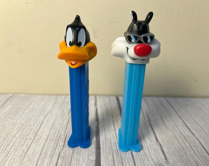 Choice Warner Brothers Pez Daffy Duck or Sly Sylvester dispensers