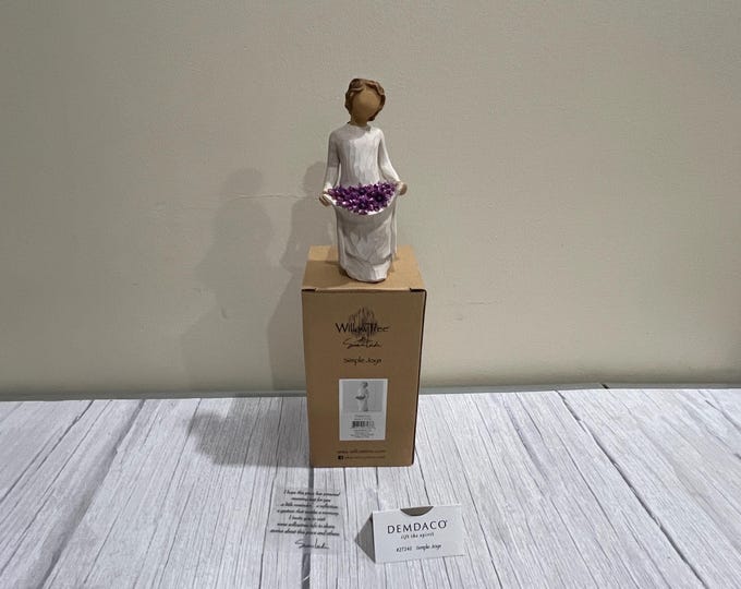 Vintage Willow Tree "Simple Joys" figurine in original box