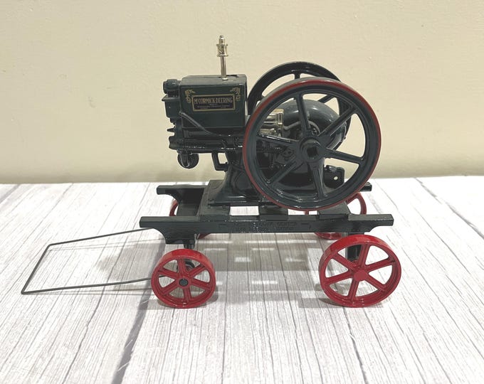 McCormick and Deering 1:6 scale Model E hit and miss engine by ERTL