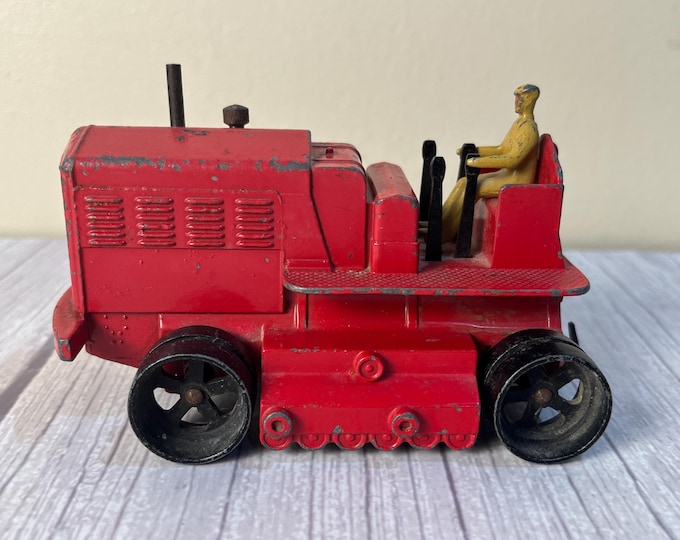 Dinky Meccano Supertoys 563 Red Heavy Tractor