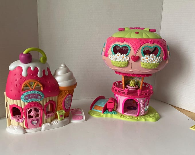My Little Pony Sweet Shop and 2006 Pinkie Pie Balloon House from Hasbro