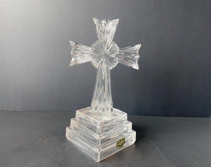 German 7 3/4" Vintage Lenox Crystal Cross Collection