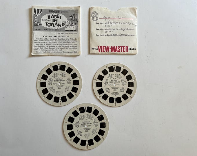 1961 Sawyer Babes in Toyland 3-reel set