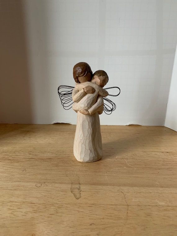 Vintage Willow Tree angels Embrace Figurine Etsy