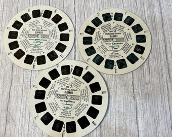 Walt Disney Bambi 3-reel set
