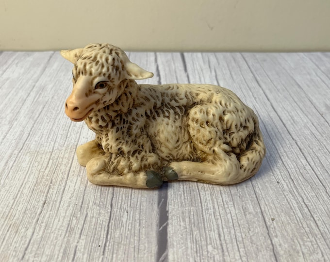 Vintage German squeaky rubber lamb