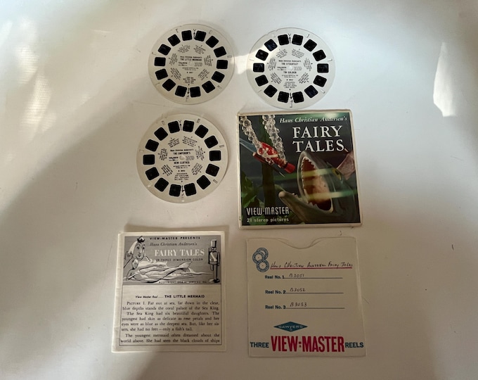 1958 Sawyer Hans Christian Anderson's Fairy Tales 3-reel set