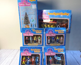 Choice 1988 Disney Town Square NIB figurines