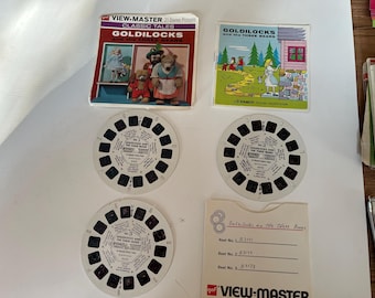1963 GAF Goldilocks and the Three Bears 3-reel set
