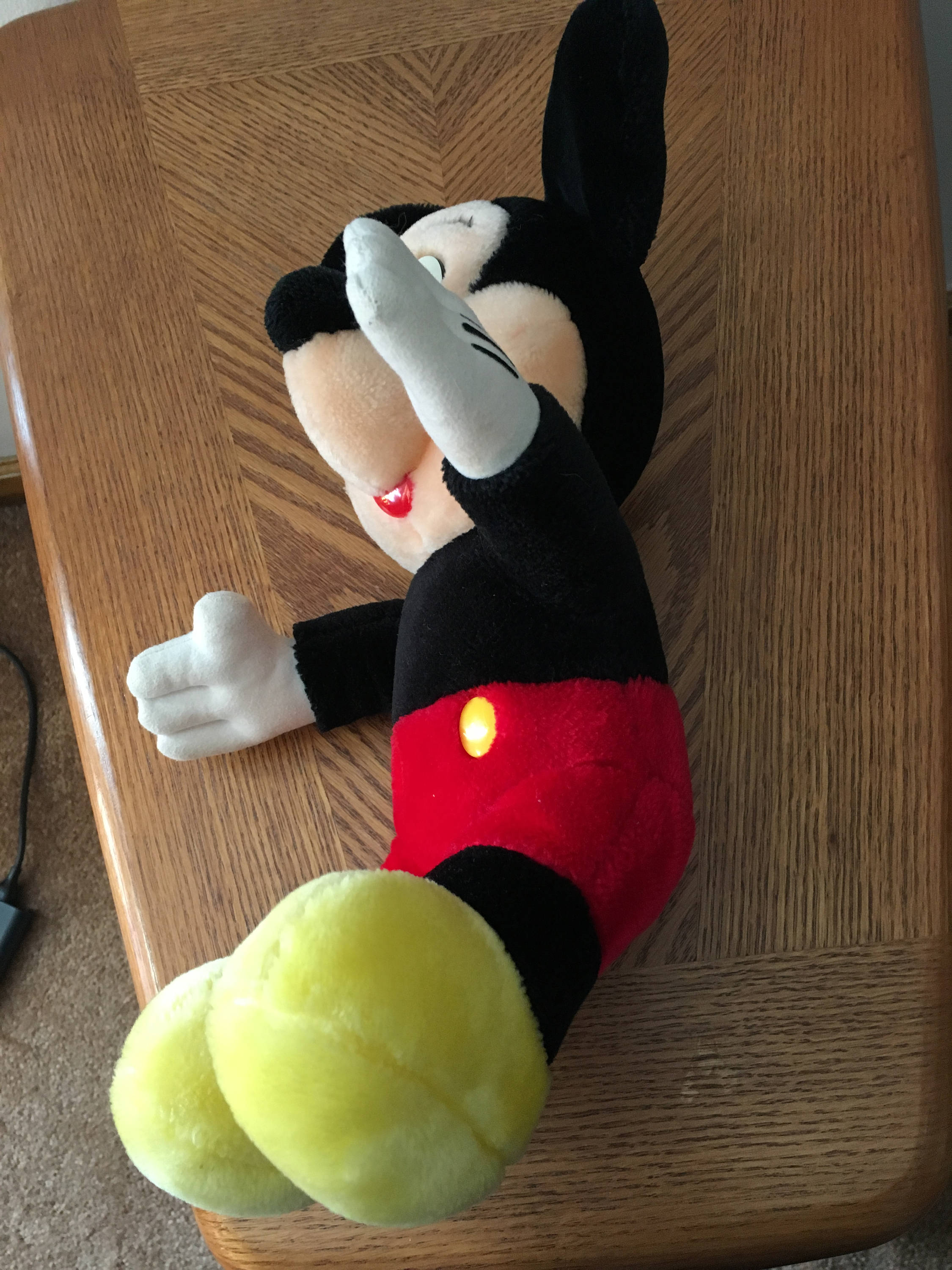 vintage mickey and minnie mouse stuffed animals