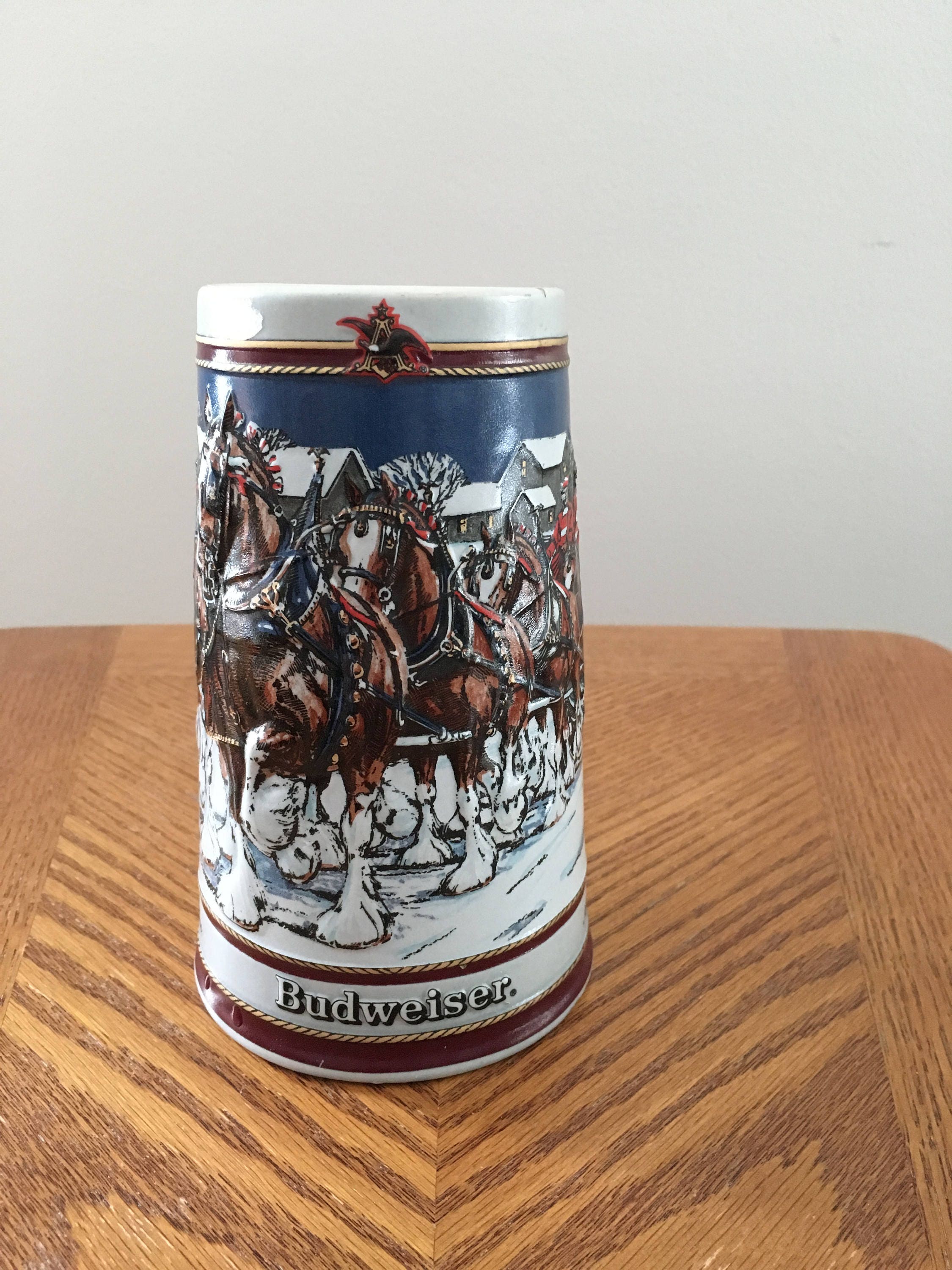 vintage budweiser beer steins