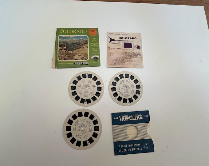 Sawyer view master Colorado Vacation Series 3-reel set