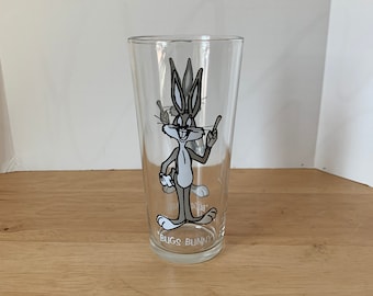 vintage 1973 Bugs Bunny Pepsi drinking glass